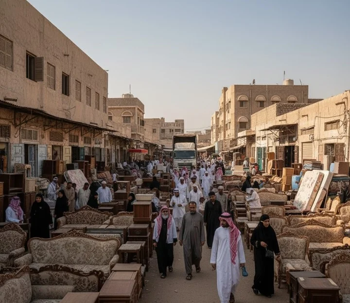 شراء اثاث مستعمل حي البساتين