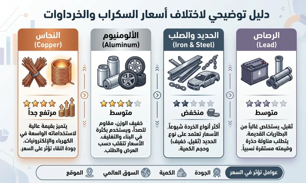 كيفية بيع السكراب بأعلى سعر
