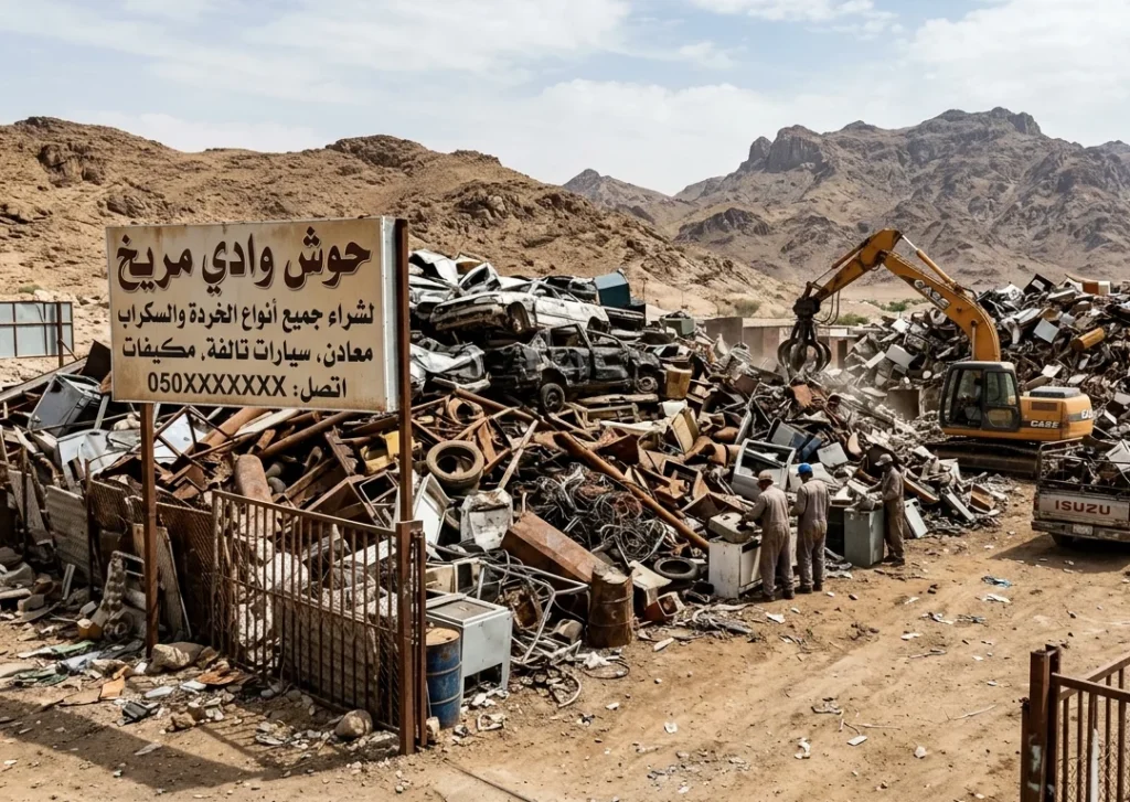 شراء سكراب وادي مريخ